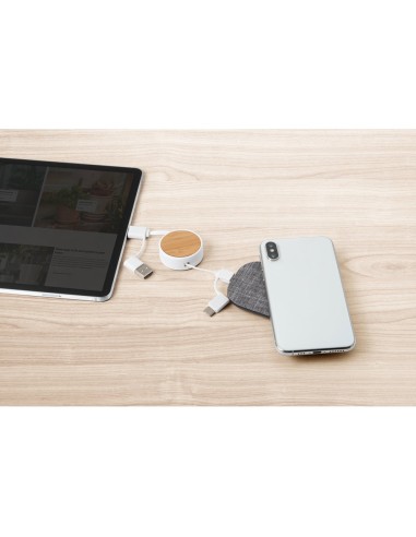 RUBINS Cable retractil 5 en 1