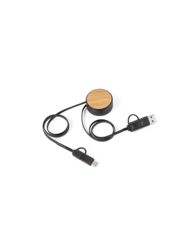 RUBINS Cable retractil 5 en 1