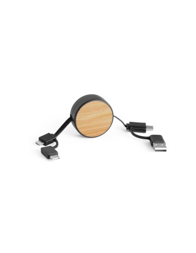 RUBINS Cable retractil 5 en 1
