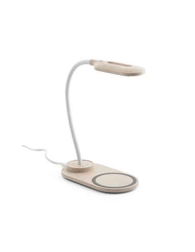 OZZEL Lampara de mesa con cargador inalambrico Rapido 10W