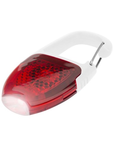 Llavero con luz LED y mosqueton Reflect or