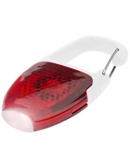Llavero con luz LED y mosqueton Reflect or