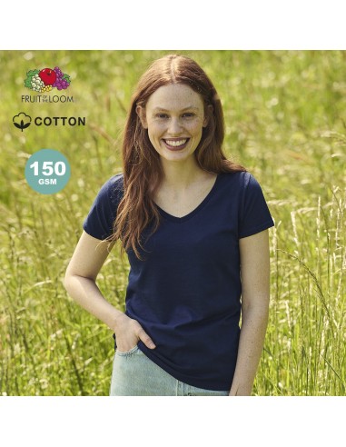 Camiseta Mujer Color Iconic V-Neck