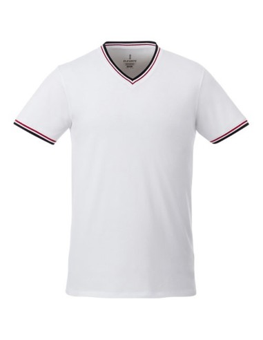 Camiseta de pico punto pique para hombre Elbert