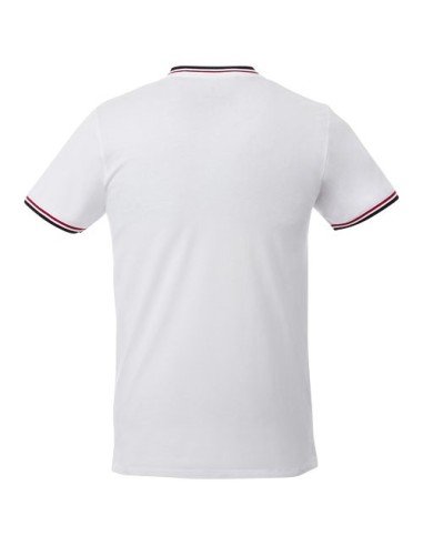 Camiseta de pico punto pique para hombre Elbert