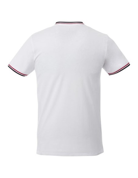 Camiseta de pico punto pique para hombre Elbert