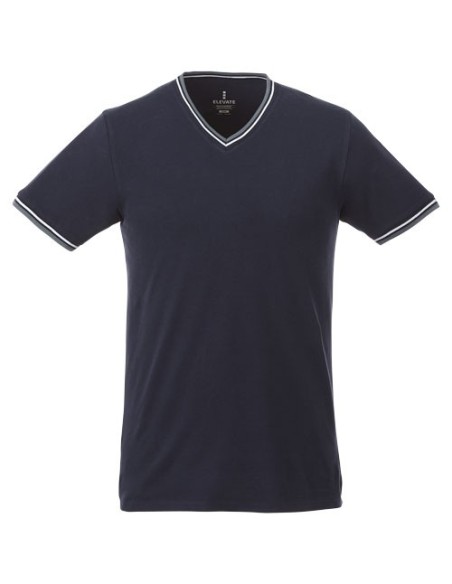 Camiseta de pico punto pique para hombre Elbert