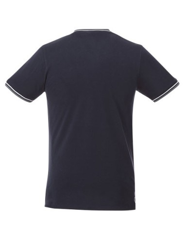 Camiseta de pico punto pique para hombre Elbert