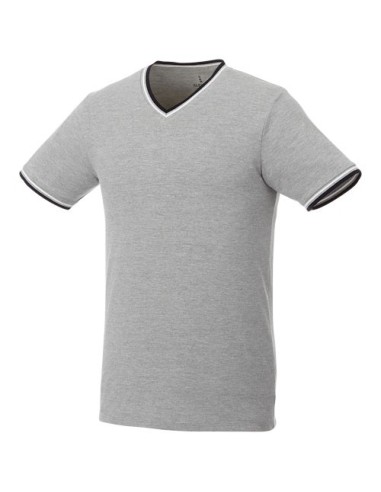 Camiseta de pico punto pique para hombre Elbert