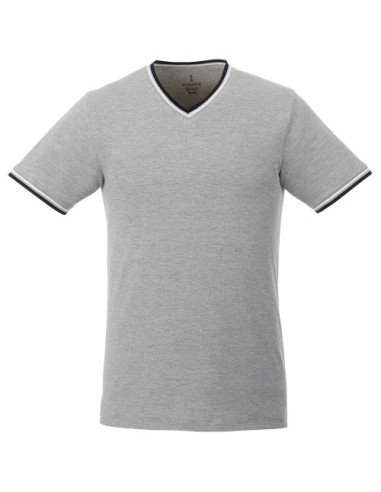 Camiseta de pico punto pique para hombre Elbert