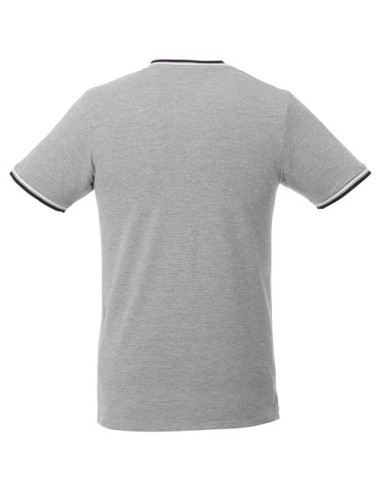 Camiseta de pico punto pique para hombre Elbert