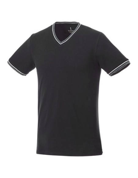 Camiseta de pico punto pique para hombre Elbert