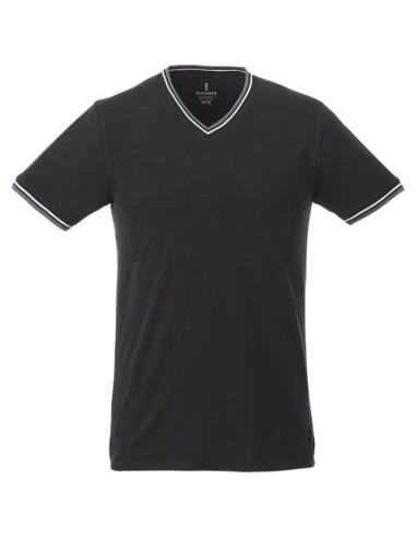 Camiseta de pico punto pique para hombre Elbert