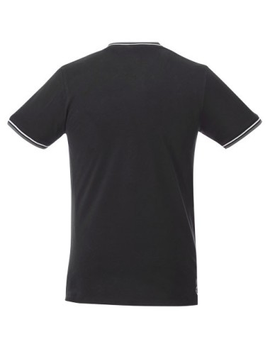 Camiseta de pico punto pique para hombre Elbert