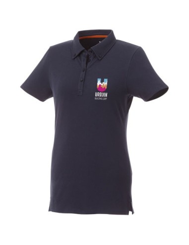 Polo con cuello abotonado para mujer Atkinson