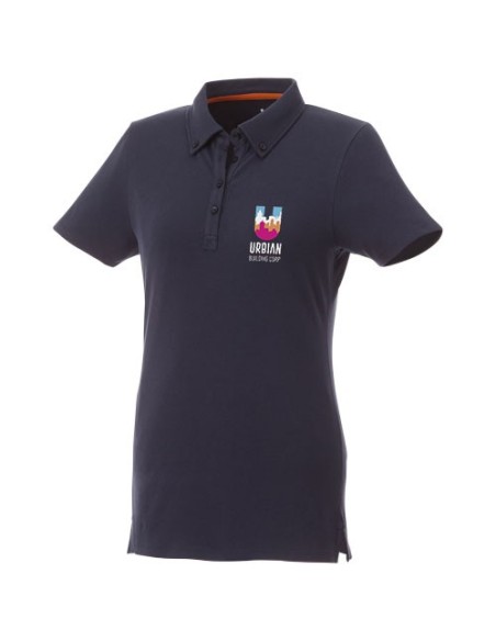 Polo con cuello abotonado para mujer Atkinson