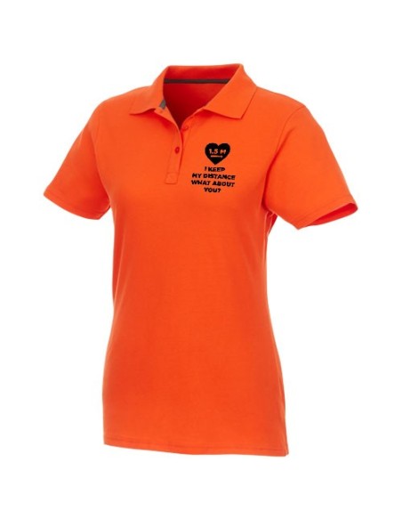 Polo de manga corta para mujer Helios