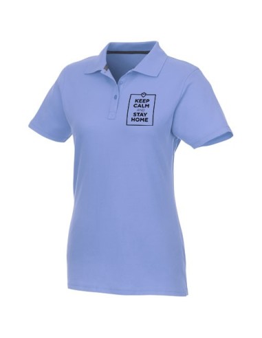 Polo de manga corta para mujer Helios