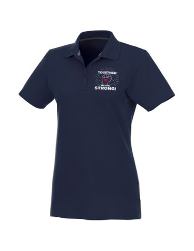 Polo de manga corta para mujer Helios
