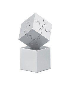 KUBZLE - Puzzle 3D metálico y magnético