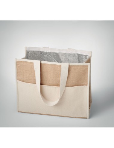 CAMPO DE GELI - Bolsa nevera canvas y yute