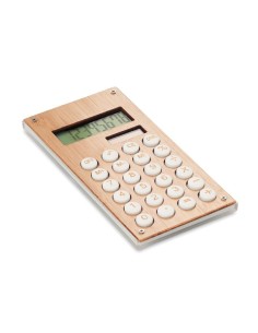 CALCUBAM - Calculadora bambú de 8 dígitos
