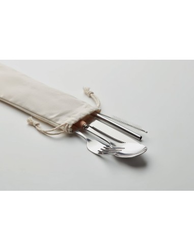 CUSTA SET - Set de cubiertos acero inox.