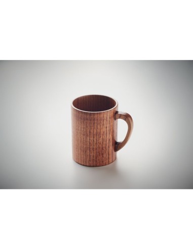 TRAVIS - Taza de madera de roble 280 ml