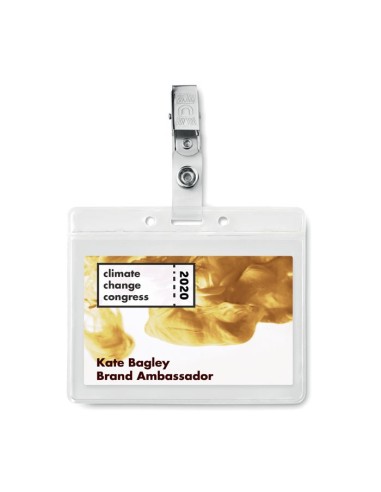 CLIPBADGE - Identificador PVC