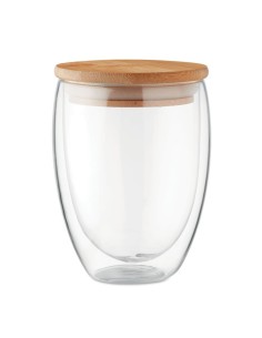 TIRANA MEDIUM - Vaso cristal doble capa 350 ml