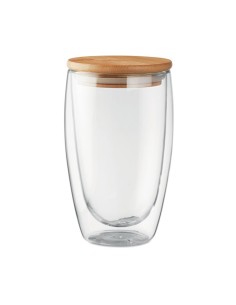 TIRANA LARGE - Vaso cristal doble capa 450 ml