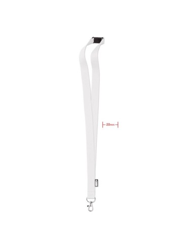 LANY RPET - Lanyard de RPET  20 mm