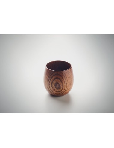 OVALIS - Vaso de madera de roble 250 ml