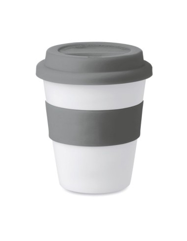 ASTORIA - Vaso PP con tapa de silicona