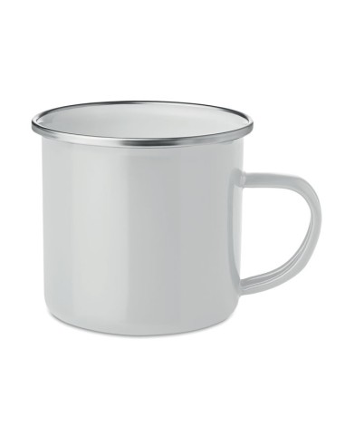 PLATEADO - Taza de metal esmaltado 350 ml