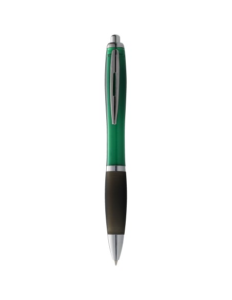 Bolígrafo de color y empuñadura negra "Nash"