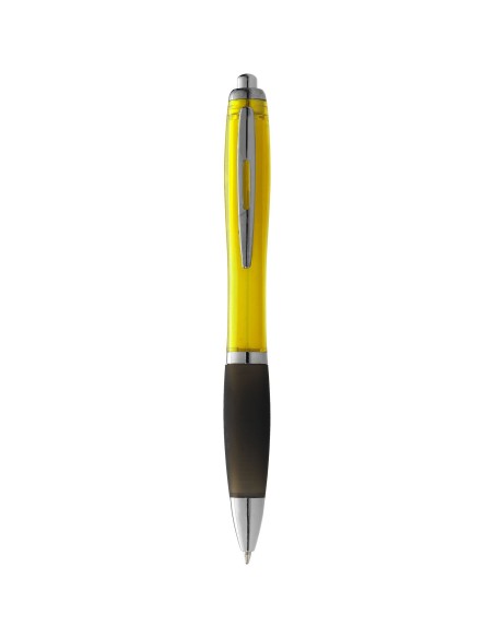 Bolígrafo de color y empuñadura negra "Nash"