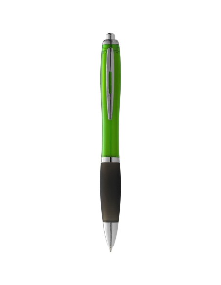 Bolígrafo de color y empuñadura negra "Nash"