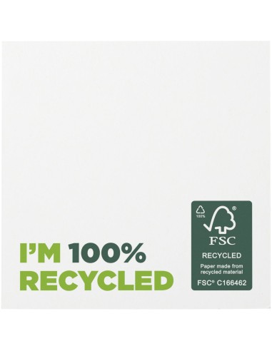 Bloc de notas adhesivas de papel reciclado de...