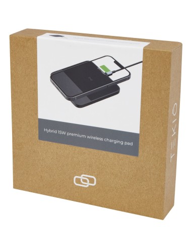 Hybrid 15W premium wireless charging pad
