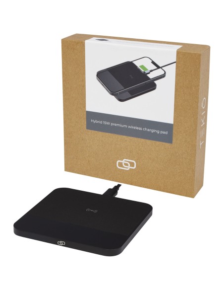 Hybrid 15W premium wireless charging pad
