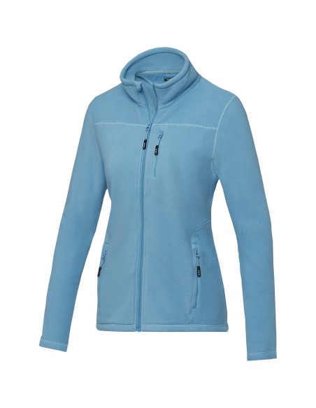 Chaqueta polar con cremallera entera reciclada GRS para mujer "Amber"