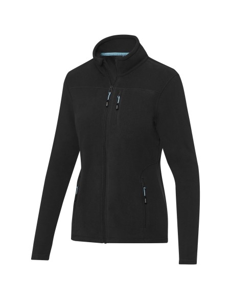 Chaqueta polar con cremallera entera reciclada GRS para mujer "Amber"