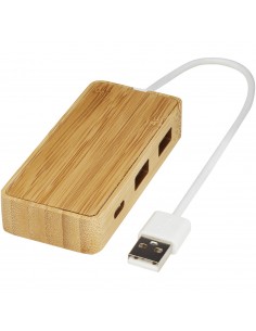 Hub USB de bambú "Tapas"