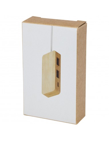 Hub USB de bambú "Tapas"