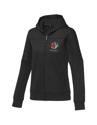 Chaqueta de punto con cremallera entera de alto...