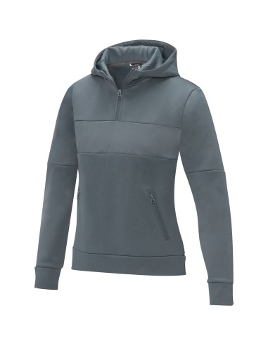 Sudadera anorak con capucha  con media...