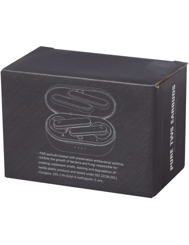 Auriculares TWS con aditivo antibacteriano "Pure"