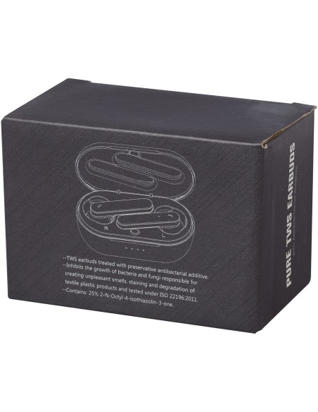 Auriculares TWS con aditivo antibacteriano "Pure"