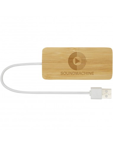 Hub USB de bambú "Tapas"